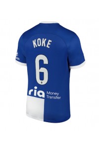 Fotbalové Dres Atletico Madrid Koke #6 Venkovní Oblečení 2023-24 Krátký Rukáv